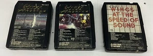 8 Track Tapes - Wings Over America & Wings At The Speed Of Sound - Imagen 1 de 5