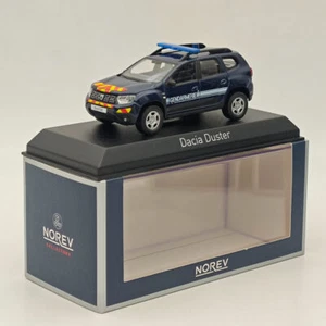 Norev 1/43 Dacia Duster Gendamerie 2020 Diecast Models Car Collection azul - Imagen 1 de 7
