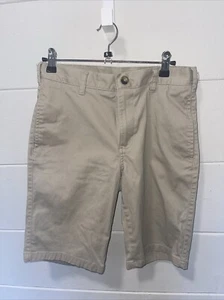 French Toast Boys Uniform Shorts Size 28 Khaki GUC - Picture 1 of 4
