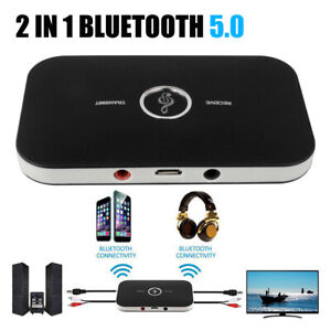 Wireless Bluetooth 5.0 Transmitter & Receiver AVRCP Home TV Stereo Audio New
