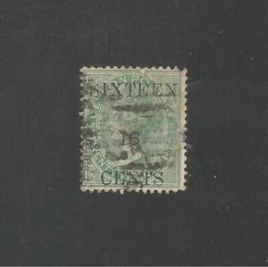 Ceylon #83 (A10) (SG #142) FVF USED - 1882 16c on 24c Queens Victoria - Picture 1 of 1