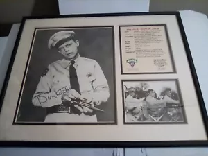 The Andy Griffith Show gerahmt handsigniert Don Knotts als Barney Fife Echtheitszertifikat Toon Kunst - Bild 1 von 7