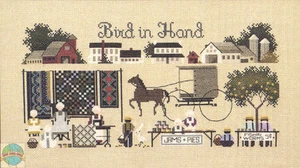 Cross Stitch Chart / Pattern ~ Told In A Garden Amish Farms Bird in Hand #TG16 - Picture 1 of 1