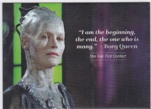 2021 Rittenhouse Women Of Star Trek Quotable Expansion #Q35 Borg Queen