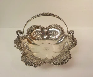 Durgin Sterling Silver 11" Bride's Basket #705A, 613 grams - Picture 1 of 11