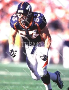 G449 Bill Romanowski Denver Broncos On The Move 8x10 11x14 16x20 Photo - Picture 1 of 1