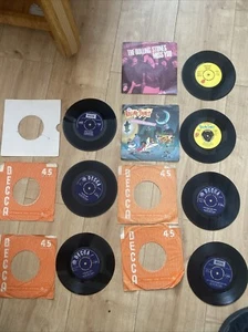 The Rolling Stones 7" Vinyl,Harlem Shuffle , Miss You, Little By Little And More - Picture 1 of 7