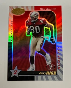 2000 Leaf Certified JERRY RICE Mirror Red card #137 - Picture 1 of 2