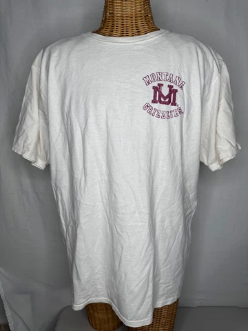 Montana State Grizzlies - Blue 84 - Short Sleeve Shirt - Size Large Cover