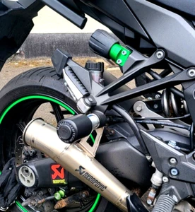 KAWASAKI Z1000SX 2011 2019 Crash mushrooms for Rear Exhaust hanger pucks knobs - Picture 1 of 15
