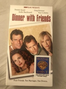 Dinner With Friends - Collectible VHS Tape - Screening Copy - Imagen 1 de 3