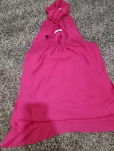 Twenty Second 22nd Top Shirt Damen Medium Rosa Bluse V Ärmellos Junior - Bild 1 von 5