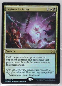1x Legions to Ashes *Foil* - The Brothers' War - Near Mint - Imagen 1 de 1