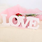 Wooden White Letter LOVE LAUGH LIVE Sign Plaques Wedding Party Home Decor 229UK