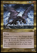 Magic the Gathering MTG Crosis, the Purger (242) Invasion   MP
