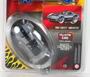 1969 Chevy Corvette Stingray 69 Chevrolet Series 5 Silver & Black Diecast 1:64 - Picture 1 of 11