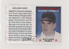 2006 Cracker Jack Ballpark Legends II Food Issue Gaylord Perry HOF