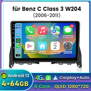 4G Für 2004-2012 Mercedes-Benz A B-Klasse W169 W245 Android 14 Autoradio Carplay - Bild 1 von 12
