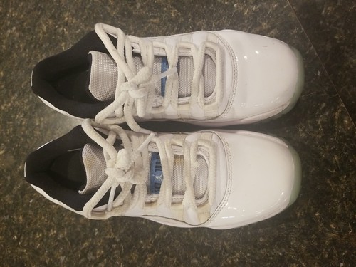 Nike Air Jordan 11 Retro Low GS bianche leggenda blu 528896 117 giovani taglia 5Y