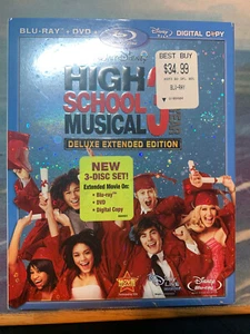 High School Musical 3 Senior Year Blu-ray / DVD (2009, 3-Disc Set, Deluxe Extend - Picture 1 of 2