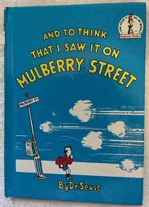 To Think That I Saw It on Mulberry Street - Dr. Suess 1964 Club Ed. banned - Picture 1 of 4