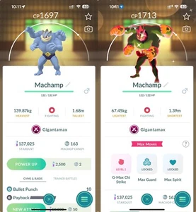 Shiny GIGANTAMAX Machamp - T r a d e - 20k stardust - Picture 1 of 1