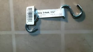 Hampton 02-3484-110 Heavy S-Hook, 1-3/4". Lot of 2, FREE SHIP - Picture 1 of 1