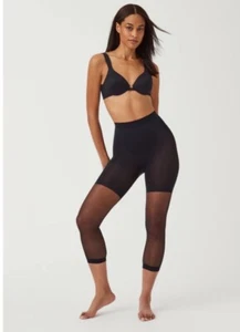 New Spanx The Original Footless Pantyhose Power Capri. Size F Black - Picture 1 of 3