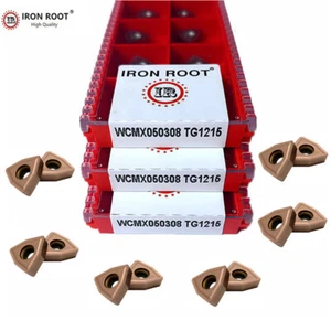 10P WCMX050308 TG1215 CNC Metal Lathe Tool U Drill Carbide Insert for WC U drill - Bild 1 von 6