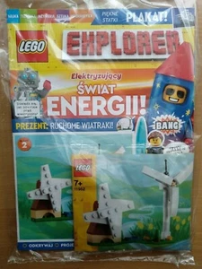  LEGO EXPLORER 2/2022 + Limited Edition Figure - MOVING WINDMILLS 11952 7+ - Picture 1 of 1