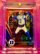 DANIEL JONES 🏈 PRIZM 🔥DISCO 🔥REFRACTOR  CARD🔥SP 🔥MINT🔥INVEST🔥GIANTS🔥