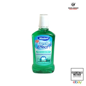 Wisdom Fresh Effect Mouthwash 500ml Freshmint - Picture 1 of 1