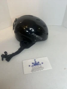 Casco de Nieve Pryme Negro 57-60cm Mediano/Grande con Almohadillas y Soporte Google - Imagen 1 de 4