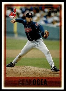1997 Topps Baseball Card Chad Ogea yy Cleveland Indians #367