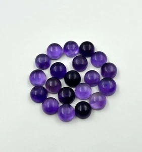 Purple Amethyst 50Cts Loose Gemstone 20 Pieces Wholesale 08x08x05KJ-287 - Picture 1 of 4