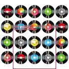 20 Pieces 1950 s Rock and Roll Music Party Decorations Colorful Record Wall Sign