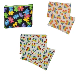 Zipper Pouch - Special Awareness Prints - Picture 1 of 2