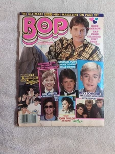 Bop Magazine August 1986 Kirk Cameron Michael J Fox Rob Lowe Ralph Macchio - Bild 1 von 10