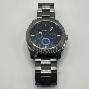 Orologio FOSSIL Uomo Macchina Cronografo Gunmetal Acciaio Inox 44mm FS4931 - Foto 1 di 6