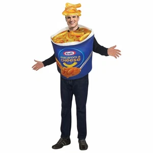 Kraft Mac and Cheese Tasse Makkaroni Pasta Essen Unisex Erwachsene Herren Damen Kostüm - Bild 1 von 3