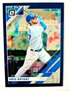 2019 Donruss Optic Kris Bryant BLUE Pandora Prizm Card SP #/99 Cubs Star! - Picture 1 of 3