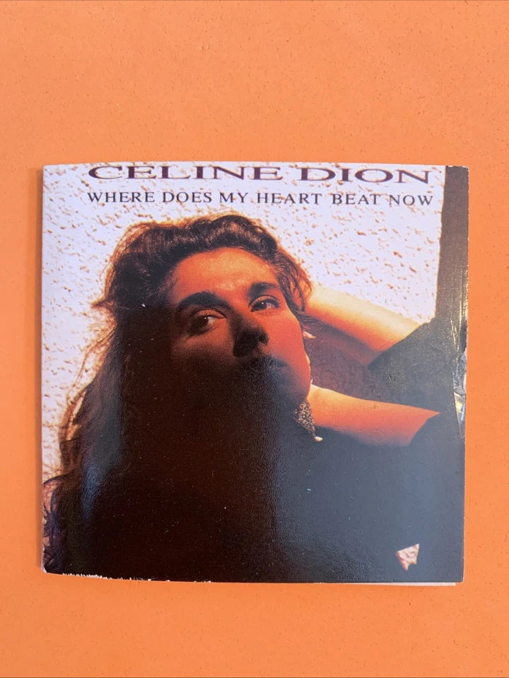 Celine Dion - Where Does My Heart Beat Now (3” CD, 1990) 2 TRK IMPORT *V RARE* - Image 1 of 4