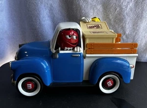 Dispenser caramelle camion pick up M&Ms Sweet Wheelin Red’s Garage blu - Foto 1 di 6