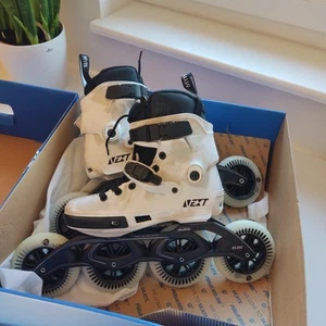 Powerslide Inlineskates Next Marble White 110 Größe 38-39 - Bild 1 von 9