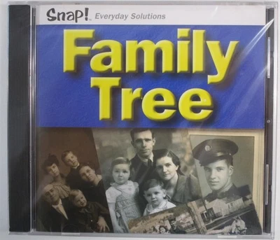 Software PC Family Tree by Snap NEW SEALED Jewel - Image 1 of 2