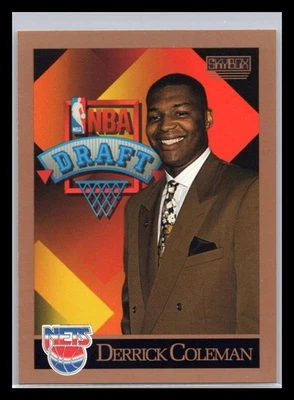 1990-91 SkyBox #362 Derrick Coleman New Jersey Nets - Image 1 of 2