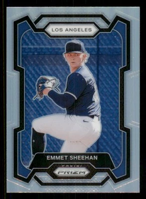 2024 Panini Prizm Prizms Silver #54 Emmet Sheehan - Image 1 of 2