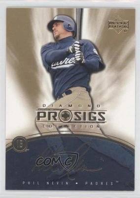 2004 Upper Deck Diamond Collection Pro Sigs Gold Phil Nevin #73 - Image 1 of 2