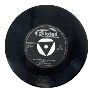 Kathy Linden Oh Johnny Oh Johnny Oh Georgie 45rpm Felsted 1958 Vintage Single - Bild 1 von 2