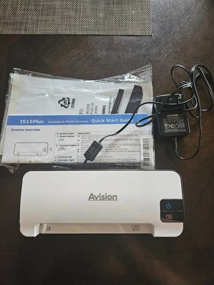 Avision IS15 Plus Portable USB Scanner for Photos & Cards 600dpi - Image 1 of 4